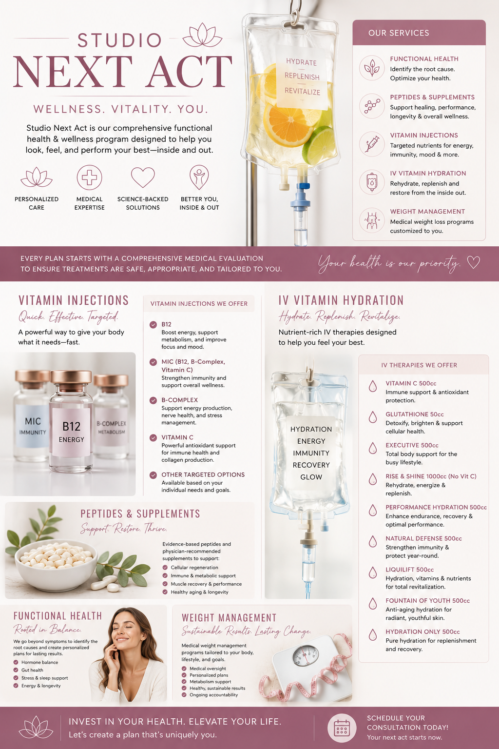 Studio Next Act- Health and Wellness