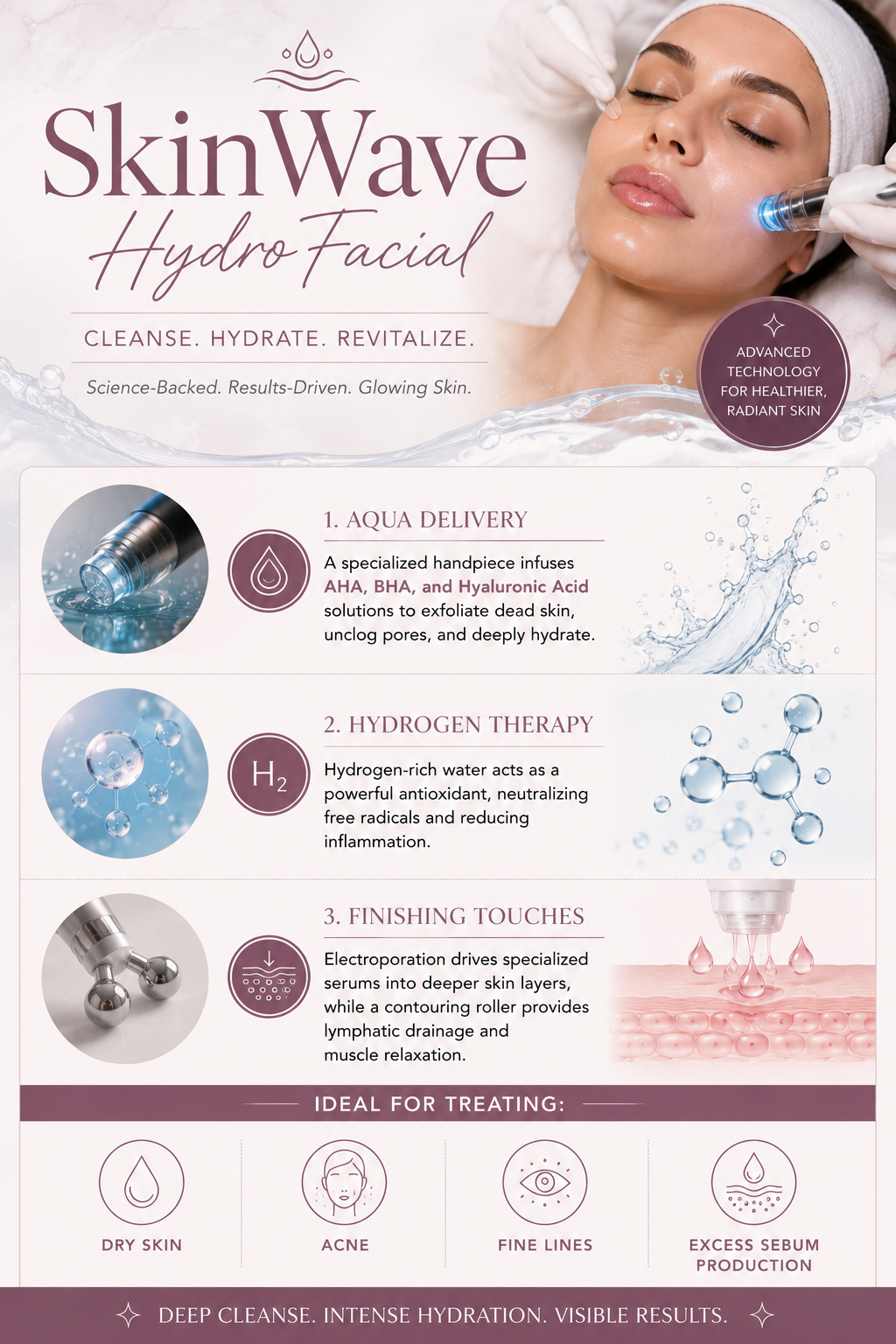 Cosmo Skin Wave Hydrafacial without Dermaplane