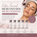 Liquid Gold Micro-infusion Micro-needling- (Filler Facial)