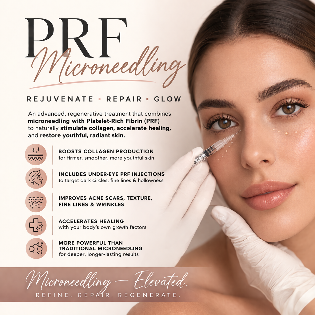 PRF Facial Rejuvenation/Micro-needling Single Treatment